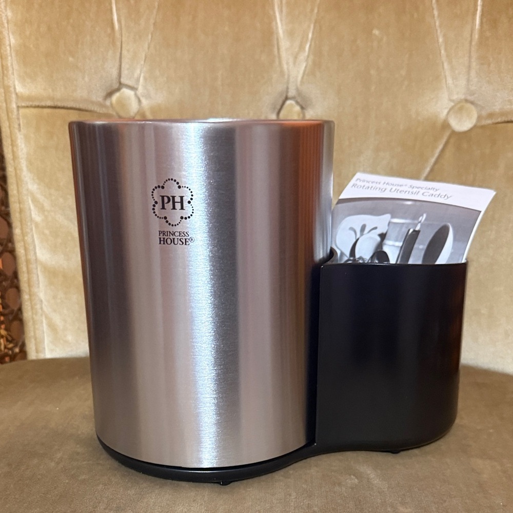 Princess House Brand New Rotating Utensil Caddy